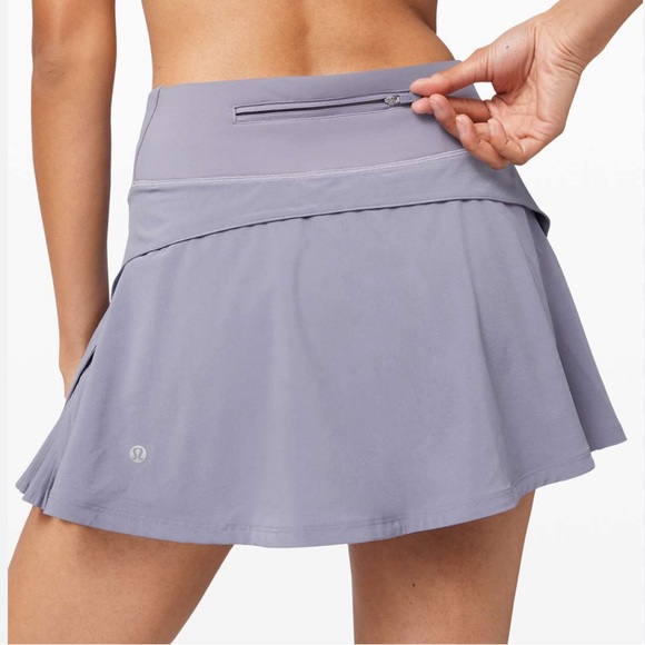 Lululemon play off the the pleats skirt SIZE 4–white - Picture 2 of 4